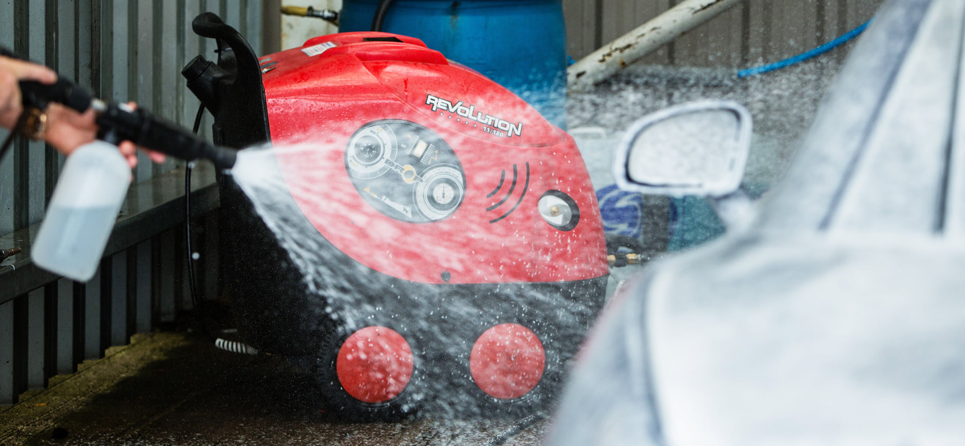 MAC DROP REVOLUTION HOT MOBILE PRESSURE WASHER RANGE!