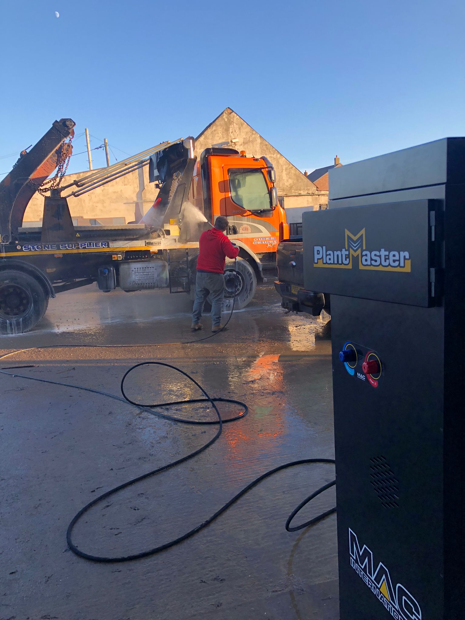 RUCK SUPPLIES A LOCAL QUARRY AND SKIP HIRE BUSINESS