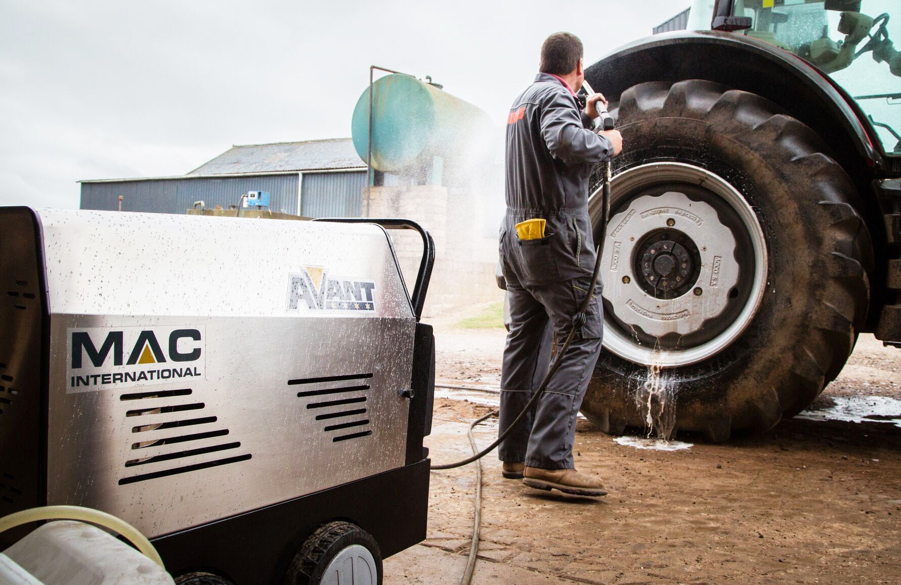Ruck Engineering Darlington | MAC Avant Hot Mobile Pressure Washer Steam Cleaner Jet Washer Jet Cleaner North East
