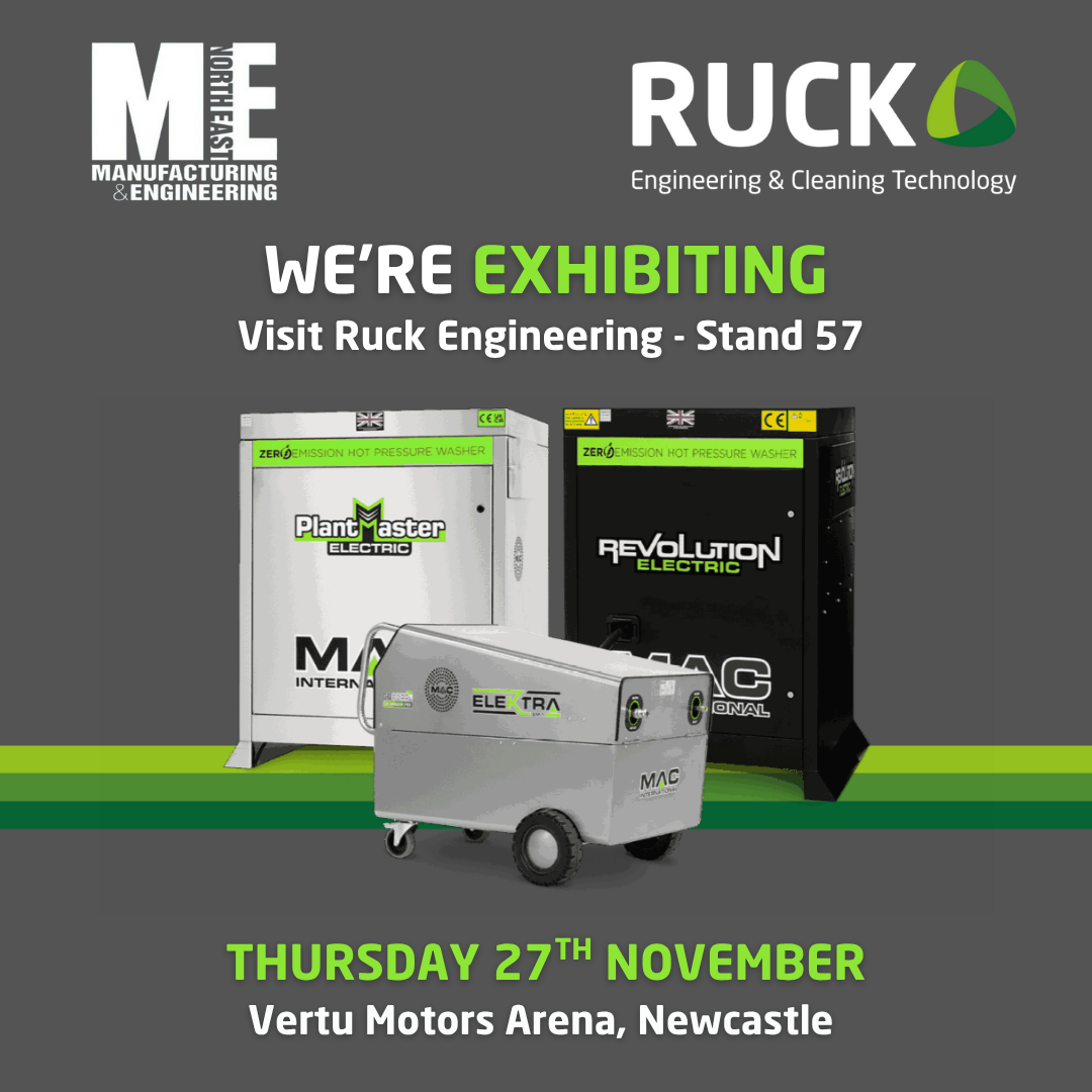 Ruck Engineering to attend Manufacturing and Engineering North East 2025