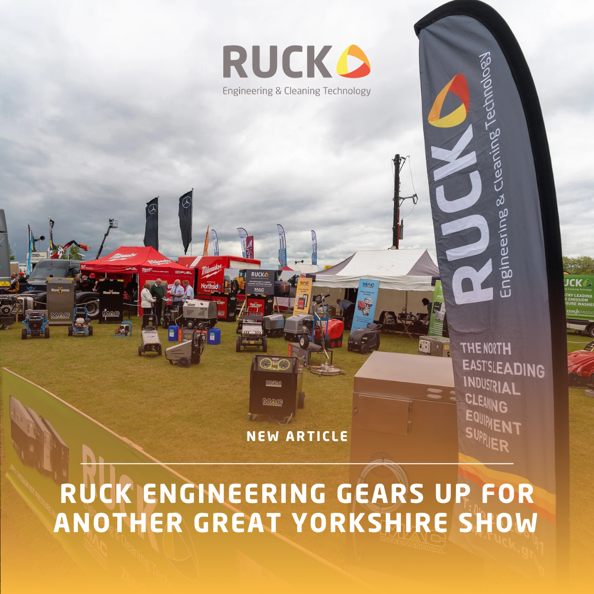 Ruck Engineering gears up for another Great Yorkshire Show with new launches and exclusive on-stand offers
