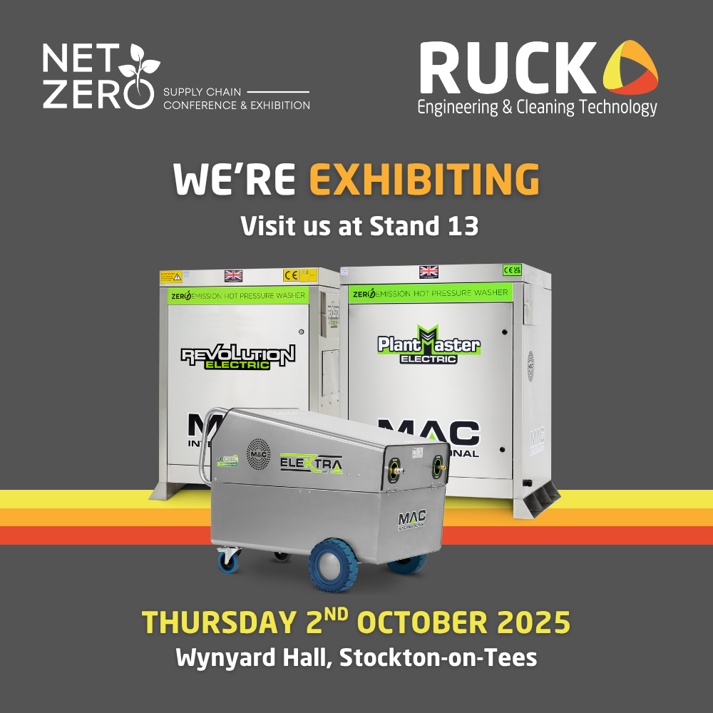 Ruck Engineering to exhibit at Net Zero Supply Chain Conference 2025 | Wynyard Hall, Stockton-on-Tees