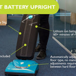 VALET UPRIGHT BATTERY VACUUM CLEANER - Ruck Engineering